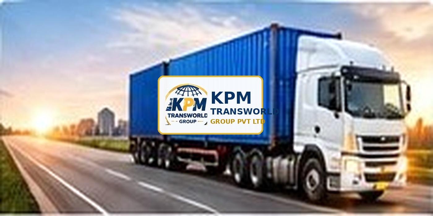 KPM Transworld branded logistics truck